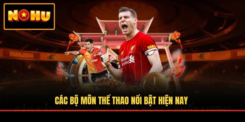 Các bộ môn thể thao nổi bật hiện nay