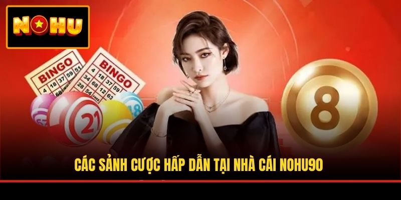 Các sảnh cược hấp dẫn tại nhà cái NOHU90
